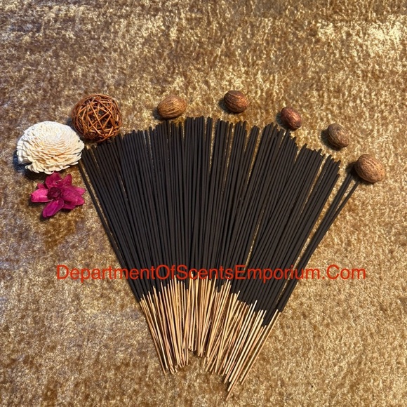 Natural Brown Pink Sugar Exotic Incense Bundle of 80-100 sticks - Picture 1 of 5